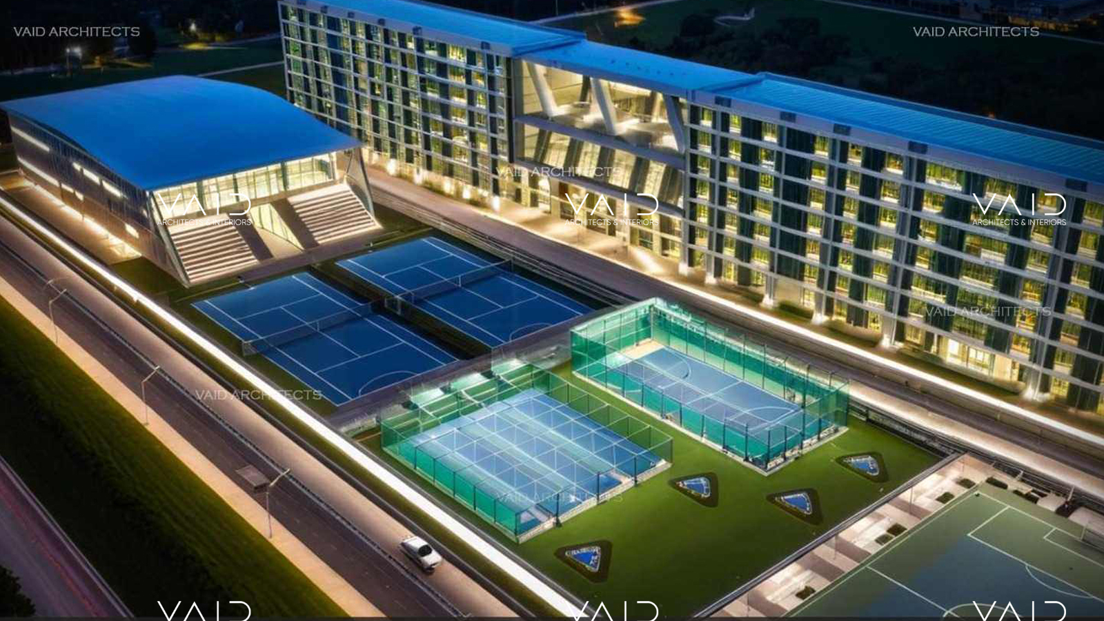 Sports complex architecture Bangalore