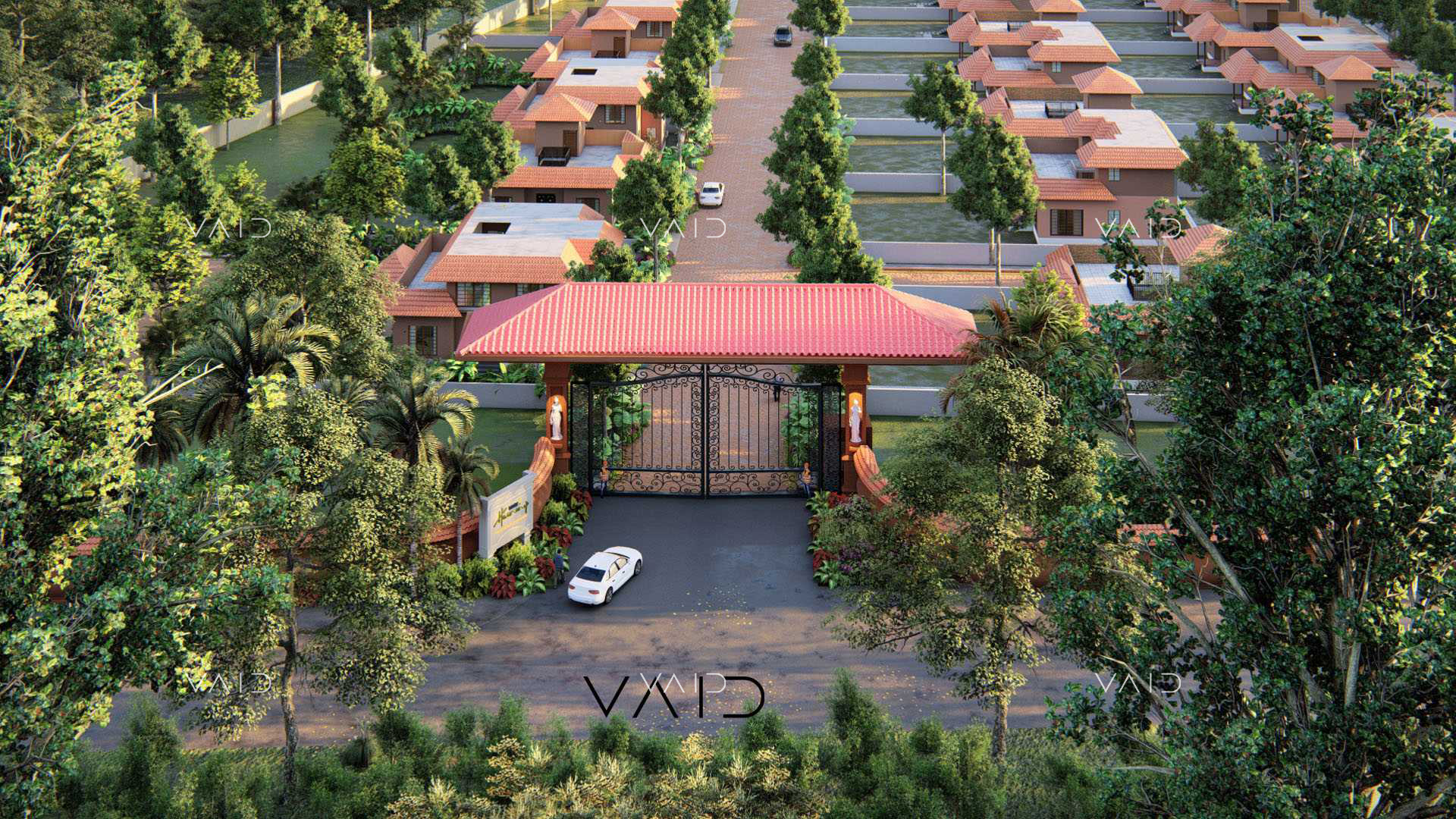 IMark gated community landscape design