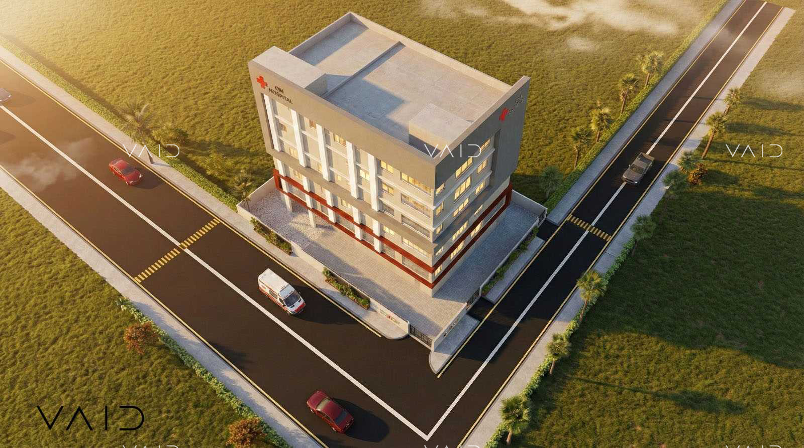 Om Prakash hospital landscape Sangareddy