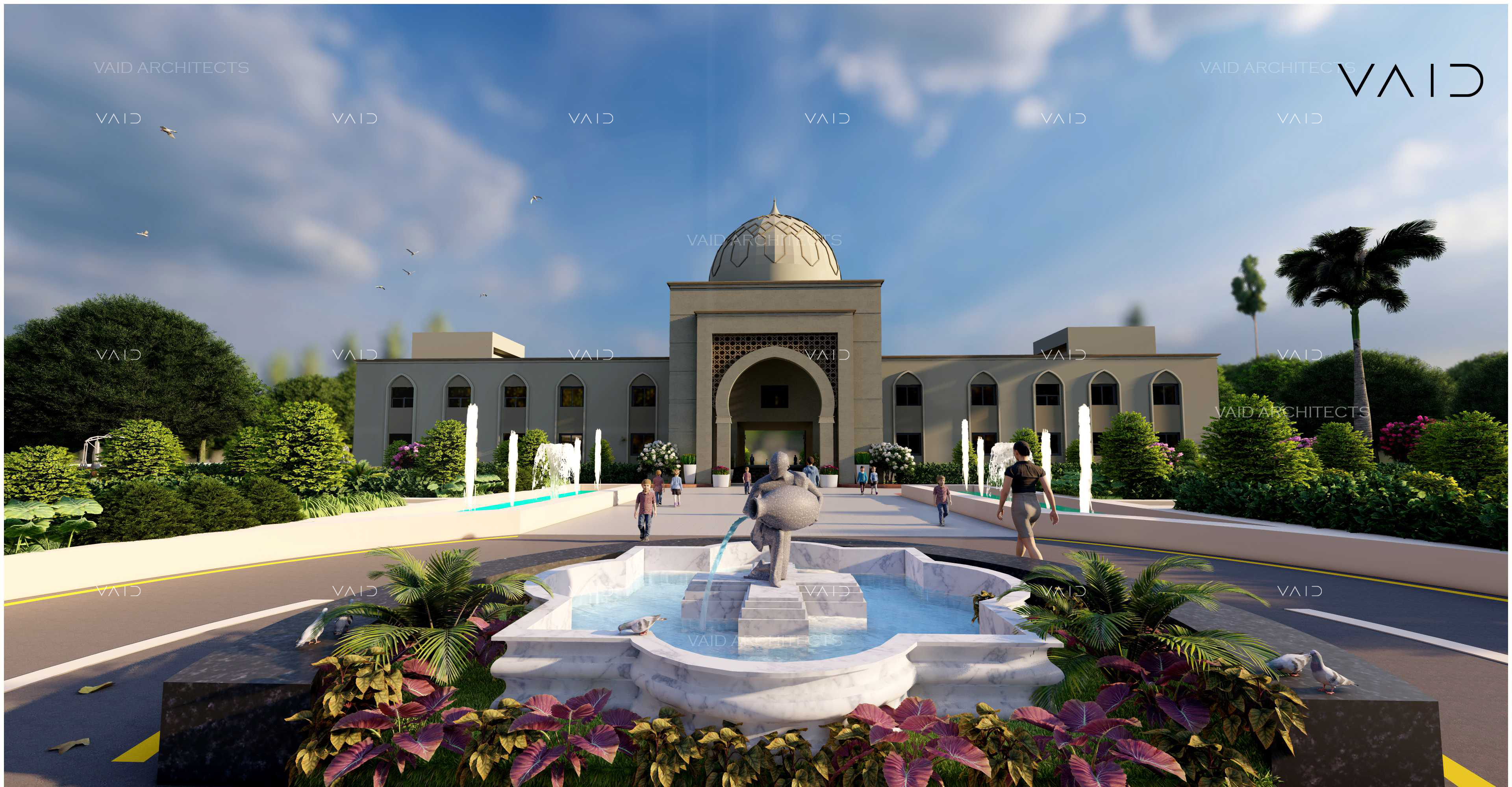 Nellore school landscape design