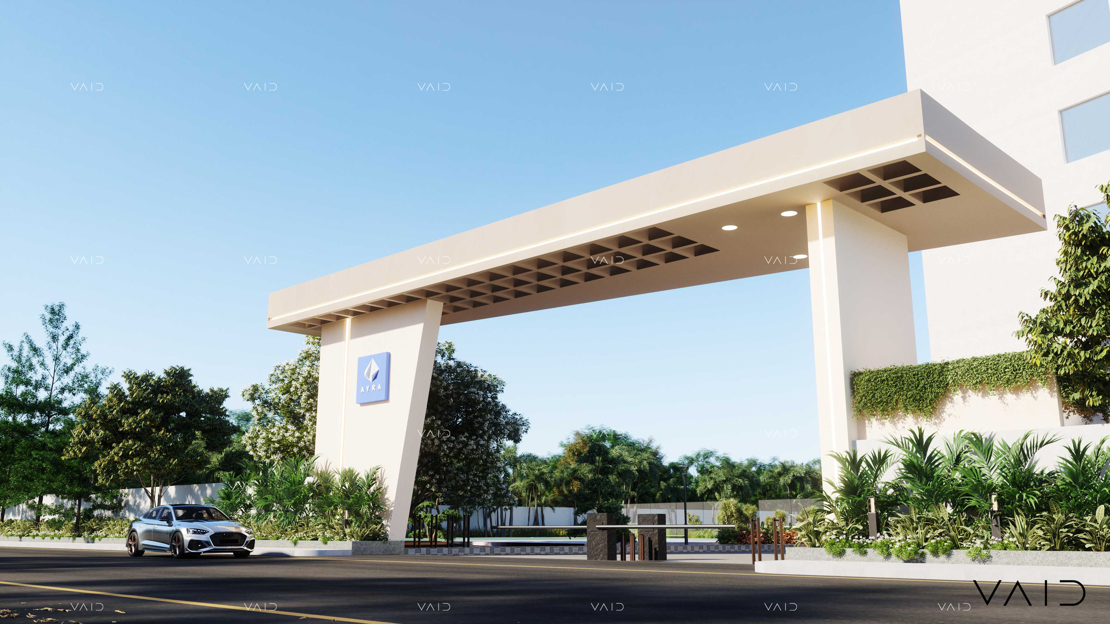 Sports complex landscape Bangalore